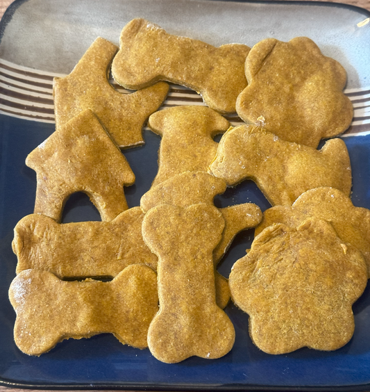 Peanut Butter Pumpkin Dog Treat